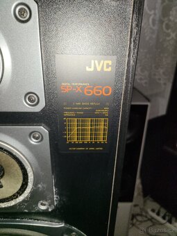 Prodám super reproboxy JVC- SP-X 660, sběratelský stav, výšk - 2