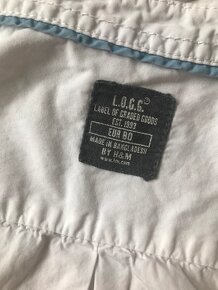 Čistě bílá košile H&M, vel 80 - 2