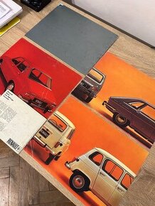 Brožury renault 4 , 12 , 16 , 16ts. - 2
