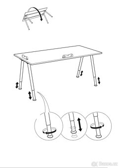 Kancelářský nábytek IKEA - rozprodej - 2