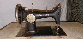 Starožitný šicí stroj MINERVA - 2