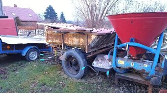 Prodam sklopny vozik korba Multicar dempr - 2