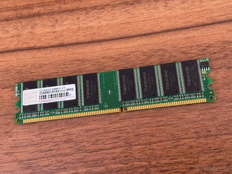 1GB DDR333 RAM Transcend (PC2700) do stolního počítače - 2