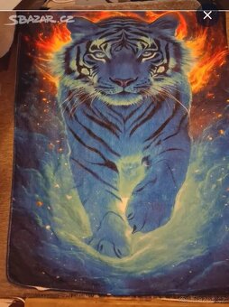 Kusový koberec s tygrem - 2