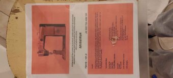 Sloupový šicí stroj - 2