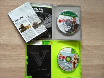 GTA IV + GTA V na Xbox 360 - 2