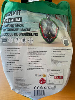 Šnorchlovací maska Crivit S/M - 2