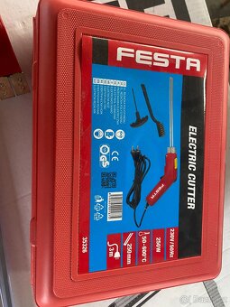 ELEKTRICKÁ ŘEZAČKA POLYSTYRENU FESTA 25cm - 2