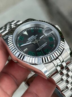 Seiko Mod Datejust Wimbledon - 2