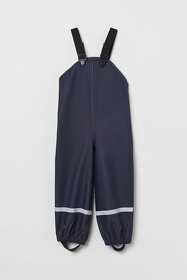 Kalhoty do deště s kšandami H&M 122/128 - 2