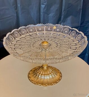 Bohemia Crystal broušená miska 30cm - 2