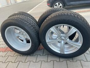 Zimní sada alu kola Volvo XC90 nové 235/60 r18 Dunlop - 2