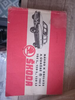 Návod k obsluze, záruční list Škoda 105,120 - 2