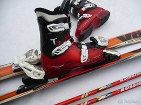 86. Lyže VOLKL - 130 cm + boty SALOMON 37,5 eu + Hole - set - 2