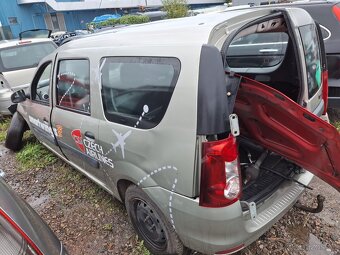 DACIA LOGAN MCV 1.6i, motor K7MA7, nahradni dily, ND - 2