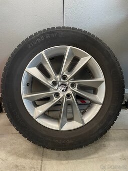 Originální kola Škoda Kodiaq 5x112R17 ZIMNÍ č.F130 - 2