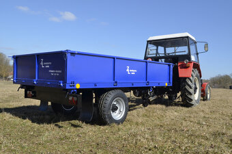 návěs přívěs kára za traktor s SPZ - 2