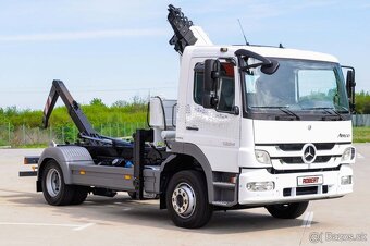 MERCEDES ATEGO 12T HÁKOVÝ NOSIČ KONTEJNERŮ HYDRAULICKÁ RUKA - 2