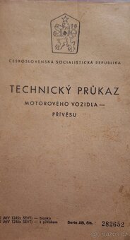 ČZ 175 1962 + technický průkaz - 2