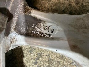Alu kola R15 5x114,3 letní pneu NEXEN 185/65/15 - 2