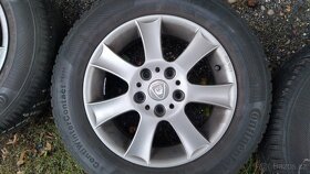 alu kola Aluett 15", 5x114,3+zimní Continental 195/55/15 - 2