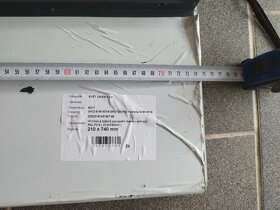 Venkovní hliníkové parapety - RAL7016 - 2