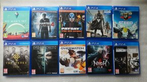 Playstation4 (PS4) hry. VÝMĚNA nebo prodej - nabídněte - 2