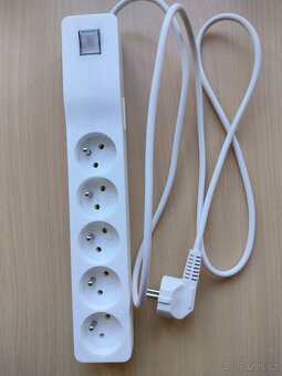 Lištová prodlužovačka 1,5 m dlouhá, - 2