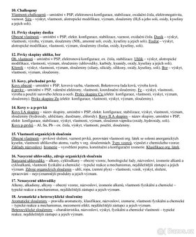 Maturitní otázky z chemie - 2