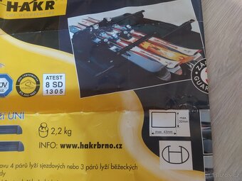 Nosič lyží HAKR UNI - 2