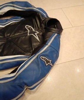 Alpinestars Octane-Pánská kožená moto kombinéza - 2