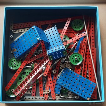 Merkur retro stavebnice - mix - 2