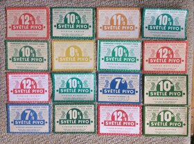 Pivní etikety sudové - 2