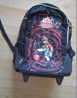 Bakugan Trolley batoh červený/černý - jako nové - 2