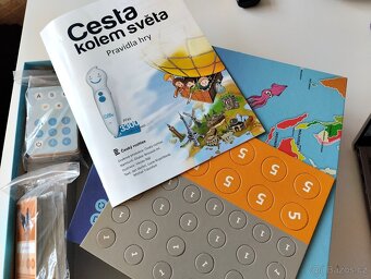 Hra cesta kolem světa interaktivní mluvící hra Albi - 2