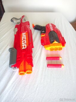 2x puška - Nerf Mega a Nerf Mega Tri Break - 2