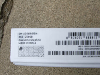 SAMSUNG GALAXY A34 5G 8GB/256GB - NOVÝ - 2