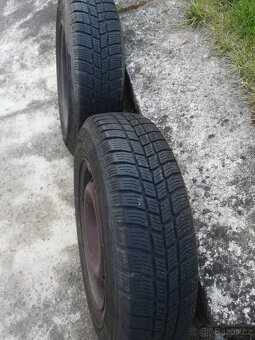 4 ks disky a zimní pneu pro Pandu - 2