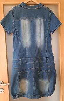 NOVÉ džínové / riflové šaty, vel. 44 - 2