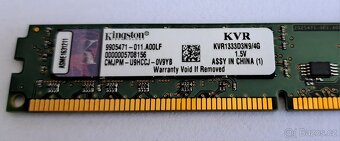Kingston 16GB (4x4GB) DDR3 KVR1333D3N9/4G PC3-10600 1.5V - 2