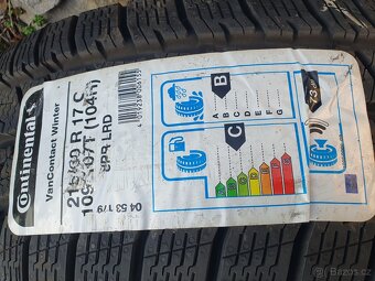 ZIMNÍ PNEU CONTINENTAL ..215/60/17C..2KS - 2