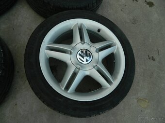 alu kola 5x100+letní pneu R17 - 2