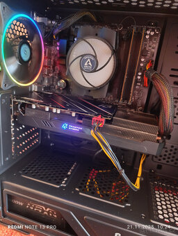 Herní PC - RYZEN 5, 16GB RAM, SSD+HDD, 5600XT, WIN11 - 2