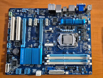 GA-Z77-D3H + procesor i5-3470 + paměti Kingston HyperX - 2