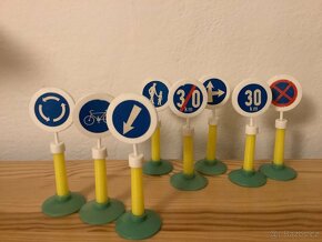 Dětské retro dopravní značky - 2