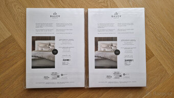 2x luxusní damaškové ložní prádlo Curt Bauer NOVÉ - 2
