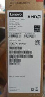 Prodám Notebook IdeaPad Pro 5 (v záruce) - 2
