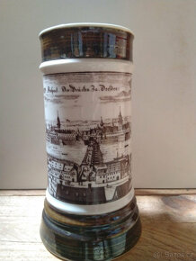 Prodám keramický džbán na pivo - 2