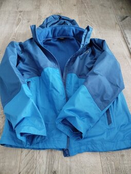 větrová bunda s fleassovou mikinou - 2