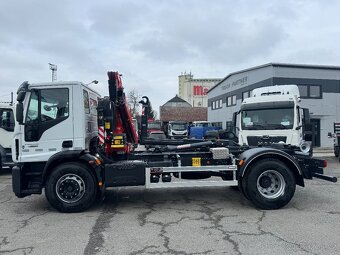 IVECO EUROCARGO JEŘÁB + KONTEJNER, IHNED - 2